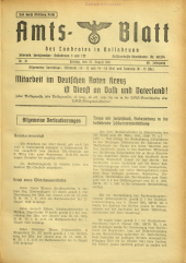 Amtsblatt der Bezirkshauptmannschaft Hollabrunn 19410822 Seite: 1