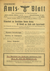 Amtsblatt der Bezirkshauptmannschaft Hollabrunn 19410926 Seite: 1