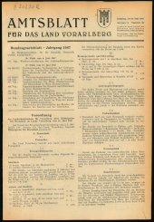 Amtsblatt für das Land Vorarlberg 19470621 Seite: 1