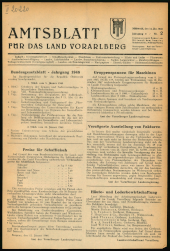 Amtsblatt für das Land Vorarlberg 19480114 Seite: 1