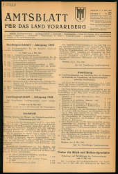 Amtsblatt für das Land Vorarlberg 19480602 Seite: 1