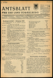 Amtsblatt für das Land Vorarlberg 19480623 Seite: 1