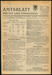 Amtsblatt für das Land Vorarlberg 19481201 Seite: 1