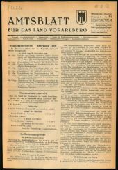 Amtsblatt für das Land Vorarlberg 19481208 Seite: 1