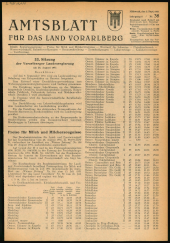 Amtsblatt für das Land Vorarlberg 19510905 Seite: 1