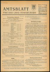 Amtsblatt für das Land Vorarlberg 19531021 Seite: 1