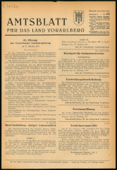 Amtsblatt für das Land Vorarlberg 19531104 Seite: 1