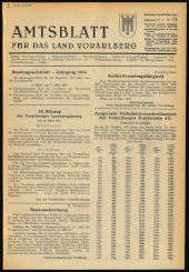 Amtsblatt für das Land Vorarlberg 19540320 Seite: 1