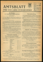 Amtsblatt für das Land Vorarlberg 19540612 Seite: 1