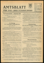 Amtsblatt für das Land Vorarlberg 19540814 Seite: 1