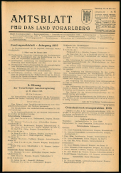 Amtsblatt für das Land Vorarlberg 19550129 Seite: 1