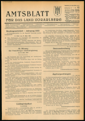 Amtsblatt für das Land Vorarlberg 19550326 Seite: 1