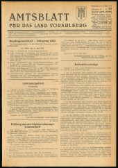 Amtsblatt für das Land Vorarlberg 19550521 Seite: 1