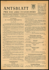 Amtsblatt für das Land Vorarlberg 19550611 Seite: 1