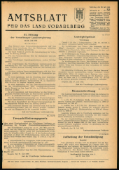 Amtsblatt für das Land Vorarlberg 19550730 Seite: 1