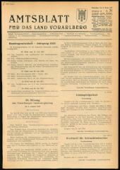 Amtsblatt für das Land Vorarlberg 19550806 Seite: 1