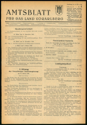 Amtsblatt für das Land Vorarlberg 19560114 Seite: 1