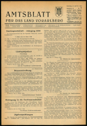 Amtsblatt für das Land Vorarlberg 19560218 Seite: 1