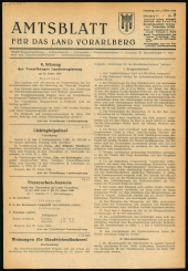 Amtsblatt für das Land Vorarlberg 19560303 Seite: 1