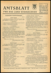 Amtsblatt für das Land Vorarlberg 19560404 Seite: 1