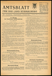 Amtsblatt für das Land Vorarlberg 19560818 Seite: 1