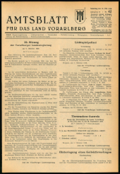 Amtsblatt für das Land Vorarlberg 19561013 Seite: 1