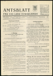 Amtsblatt für das Land Vorarlberg 19570112 Seite: 1