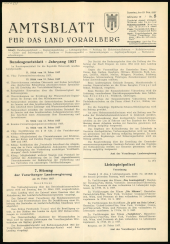 Amtsblatt für das Land Vorarlberg 19570223 Seite: 1