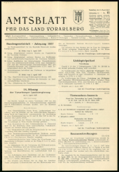 Amtsblatt für das Land Vorarlberg 19570413 Seite: 1