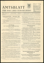 Amtsblatt für das Land Vorarlberg 19570504 Seite: 1