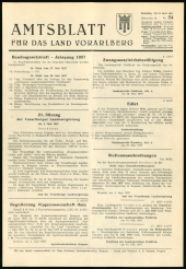 Amtsblatt für das Land Vorarlberg 19570608 Seite: 1