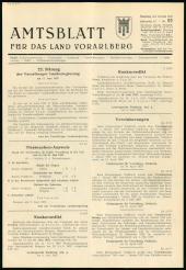 Amtsblatt für das Land Vorarlberg 19570615 Seite: 1