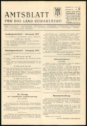 Amtsblatt für das Land Vorarlberg 19570706 Seite: 1