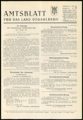 Amtsblatt für das Land Vorarlberg 19571005 Seite: 1