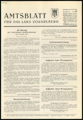 Amtsblatt für das Land Vorarlberg 19571026 Seite: 1