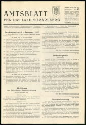 Amtsblatt für das Land Vorarlberg 19571123 Seite: 1