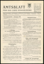 Amtsblatt für das Land Vorarlberg 19580208 Seite: 1