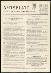 Amtsblatt für das Land Vorarlberg 19580322 Seite: 1