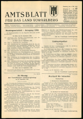 Amtsblatt für das Land Vorarlberg 19581004 Seite: 1