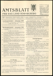 Amtsblatt für das Land Vorarlberg 19590530 Seite: 1