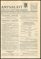 Amtsblatt für das Land Vorarlberg 19590725 Seite: 1