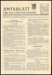 Amtsblatt für das Land Vorarlberg 19590808 Seite: 1