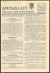 Amtsblatt für das Land Vorarlberg 19590822 Seite: 1