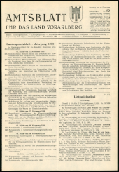 Amtsblatt für das Land Vorarlberg 19591212 Seite: 1