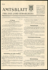 Amtsblatt für das Land Vorarlberg 19600326 Seite: 1