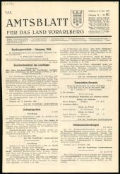 Amtsblatt für das Land Vorarlberg 19601217 Seite: 1