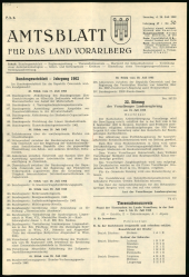 Amtsblatt für das Land Vorarlberg 19620728 Seite: 1