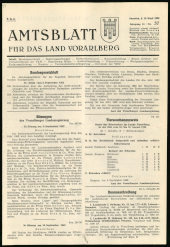 Amtsblatt für das Land Vorarlberg 19630914 Seite: 1