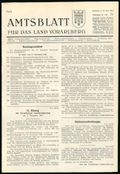 Amtsblatt für das Land Vorarlberg 19631221 Seite: 1