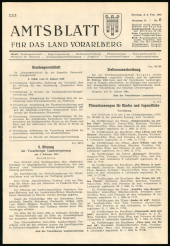 Amtsblatt für das Land Vorarlberg 19640208 Seite: 1